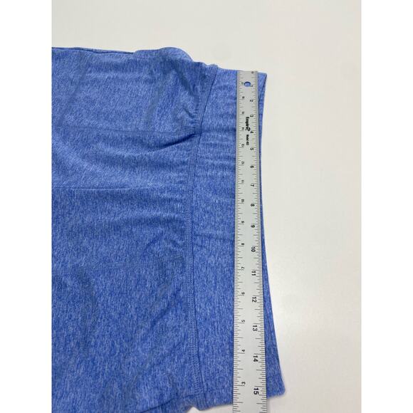 Zobha High Waisted Tapered Leg Jogger Pants Pull On Aqua Blue Women's Size Large - Picture 7 of 10